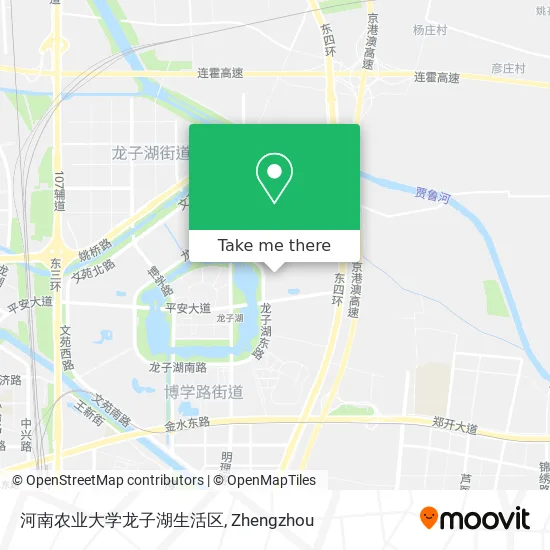河南农业大学龙子湖生活区 map