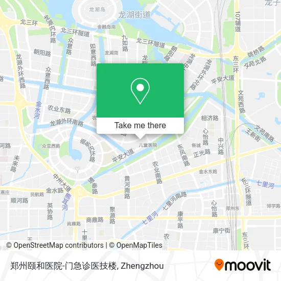郑州颐和医院-门急诊医技楼 map