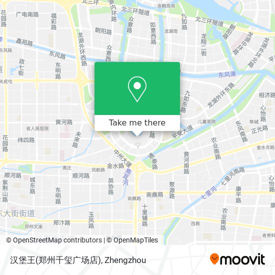 汉堡王(郑州千玺广场店) map