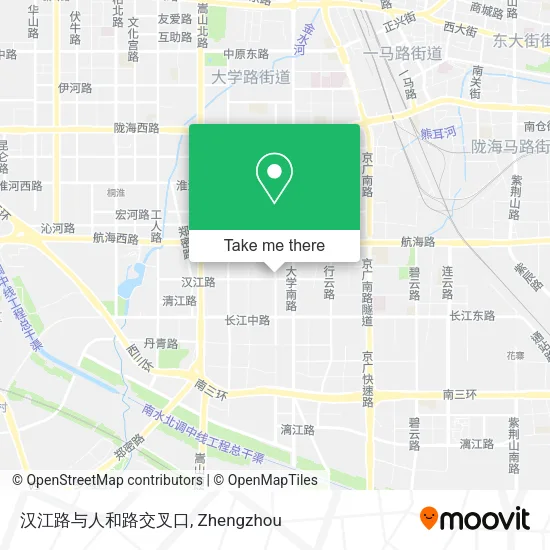 汉江路与人和路交叉口 map