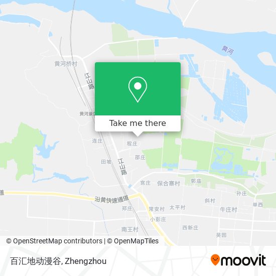 百汇地动漫谷 map