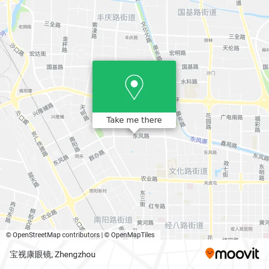 宝视康眼镜 map