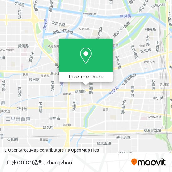 广州GO GO造型 map