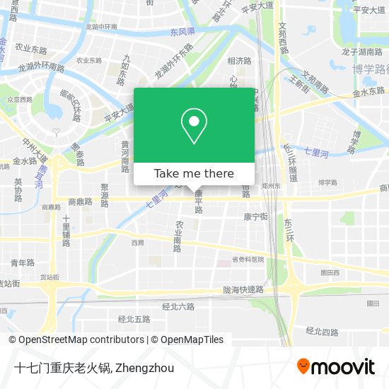 十七门重庆老火锅 map