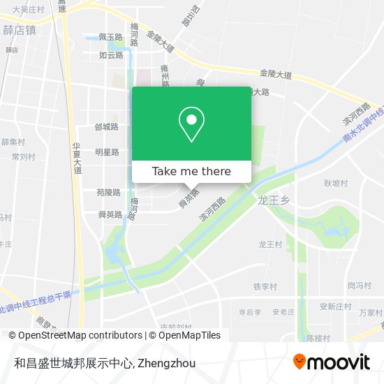 和昌盛世城邦展示中心 map