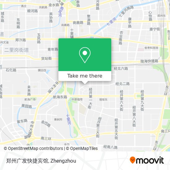 郑州广发快捷宾馆 map