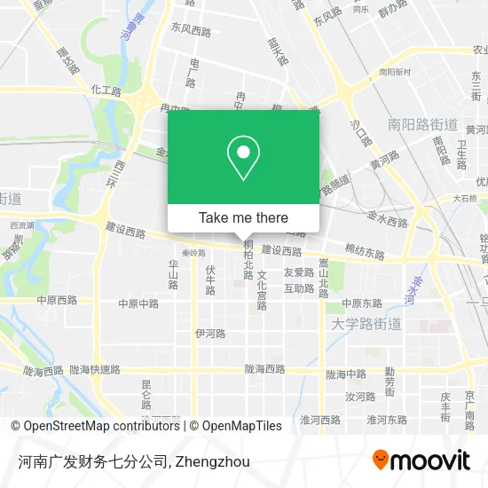 河南广发财务七分公司 map