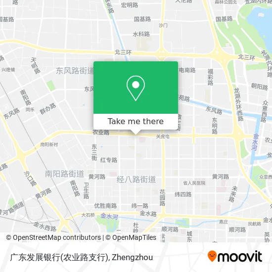 广东发展银行(农业路支行) map