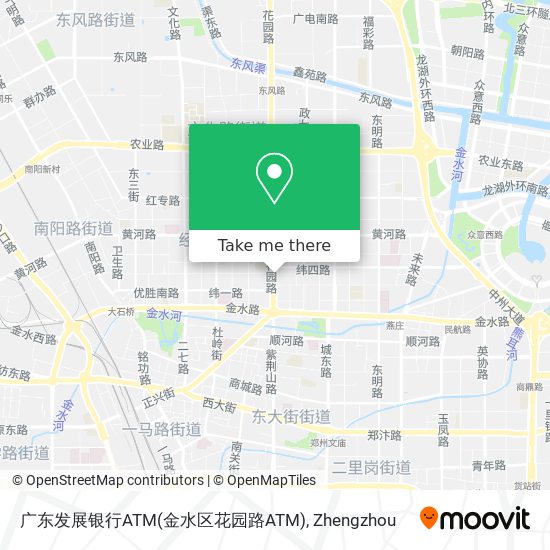 广东发展银行ATM(金水区花园路ATM) map