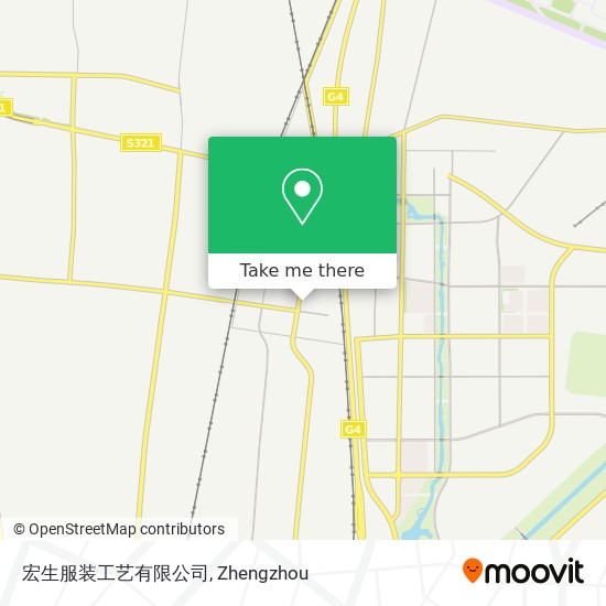 宏生服装工艺有限公司 map