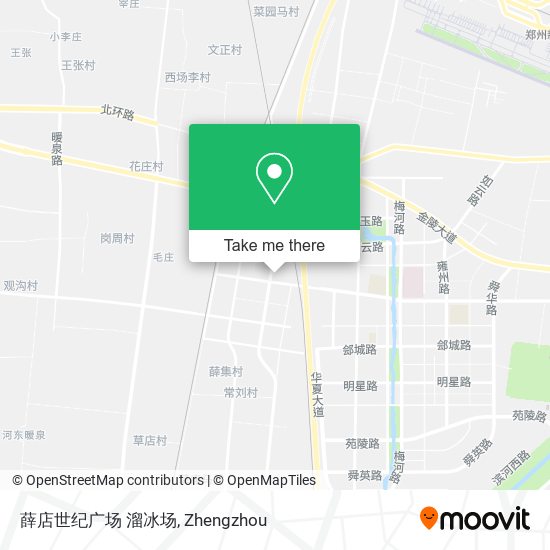 薛店世纪广场 溜冰场 map