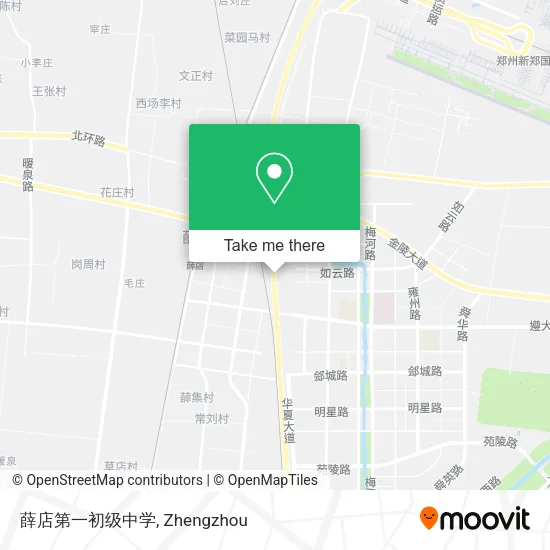 薛店第一初级中学 map
