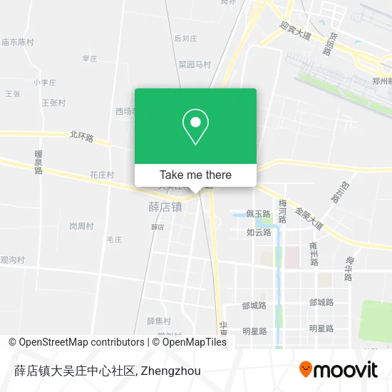 薛店镇大吴庄中心社区 map