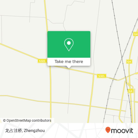 龙占洼桥 map
