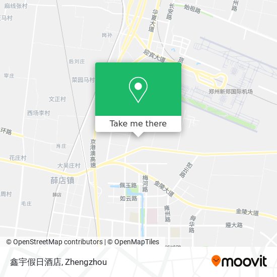 鑫宇假日酒店 map