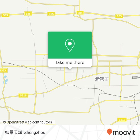御景天城 map