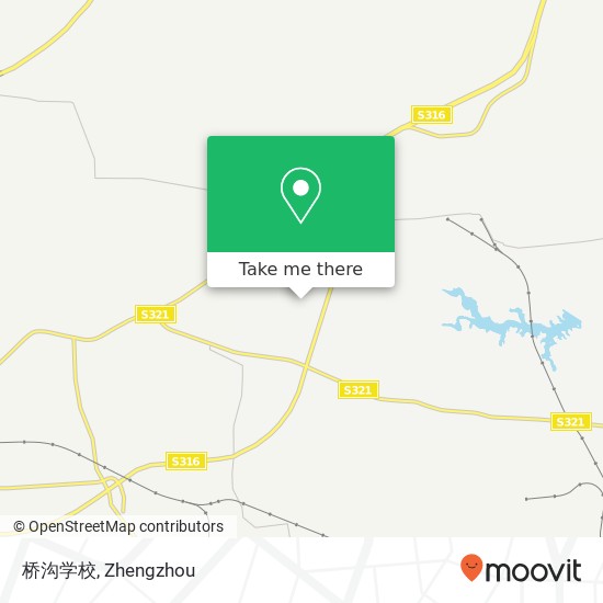 桥沟学校 map