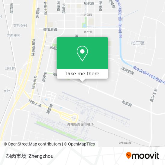 胡岗市场 map
