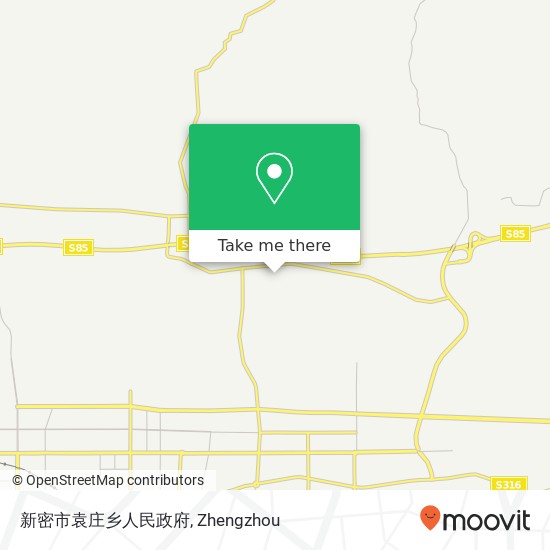 新密市袁庄乡人民政府 map