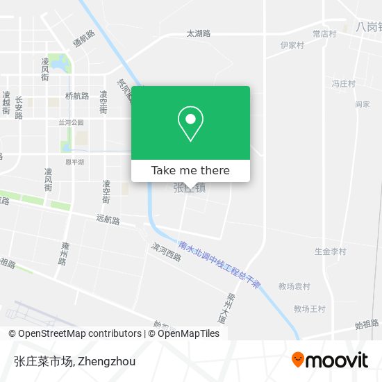 张庄菜市场 map
