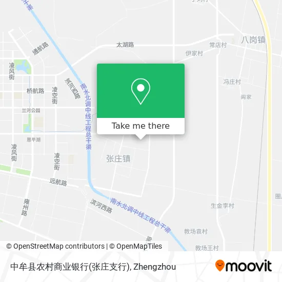 中牟县农村商业银行(张庄支行) map