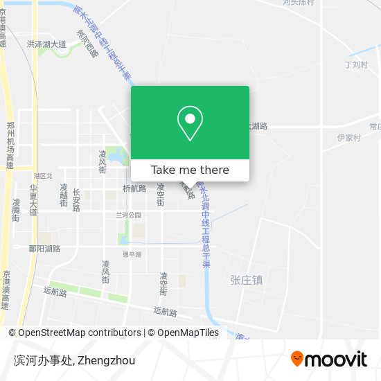 滨河办事处 map
