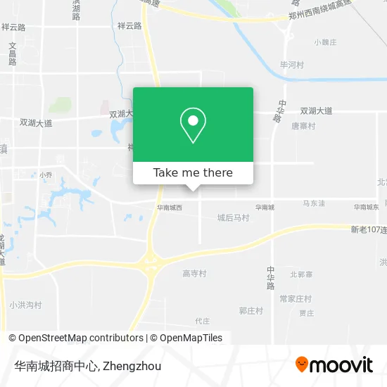华南城招商中心 map