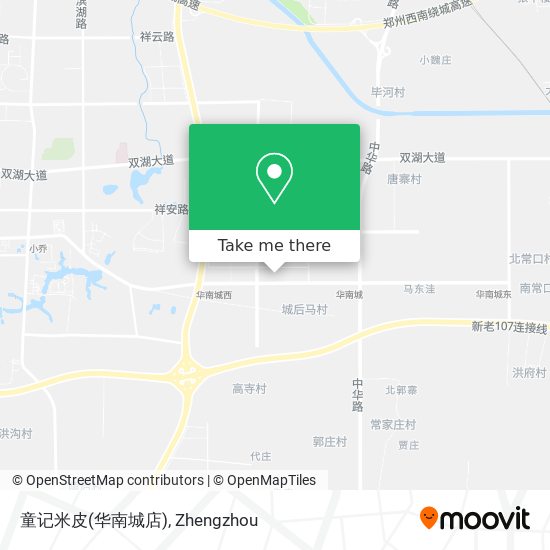 童记米皮(华南城店) map