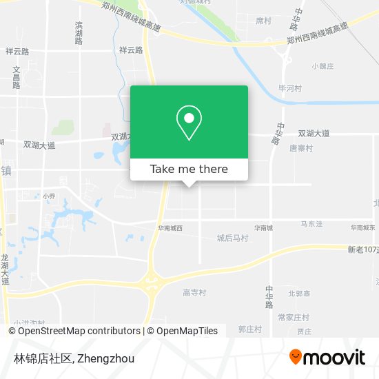 林锦店社区 map