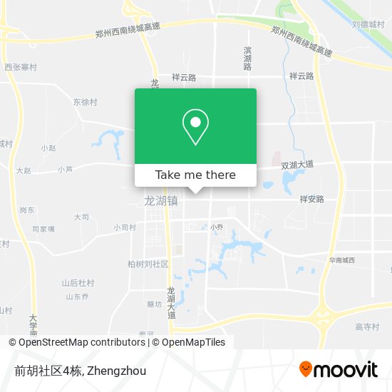前胡社区4栋 map