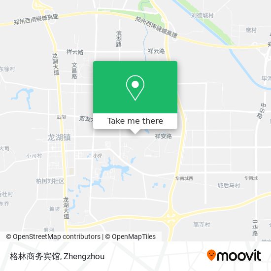格林商务宾馆 map