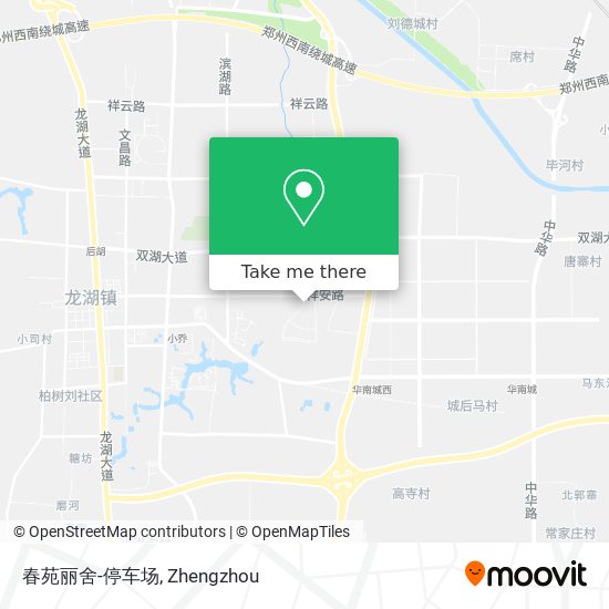 春苑丽舍-停车场 map