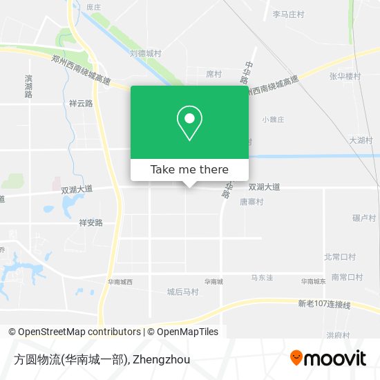 方圆物流(华南城一部) map