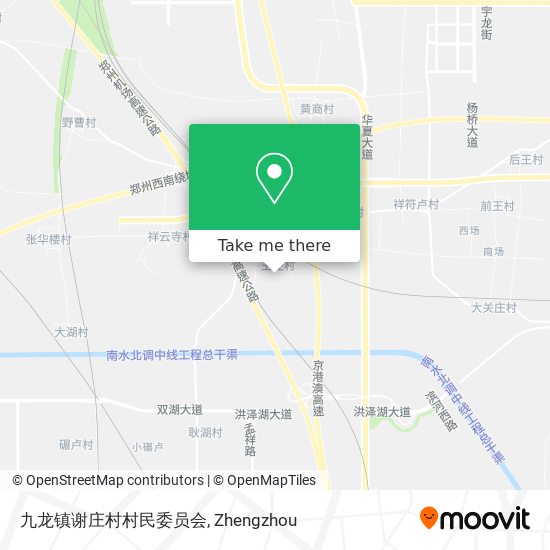 九龙镇谢庄村村民委员会 map
