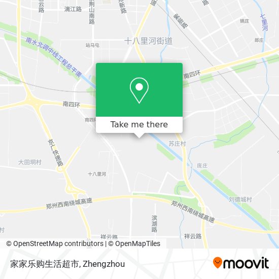 家家乐购生活超市 map