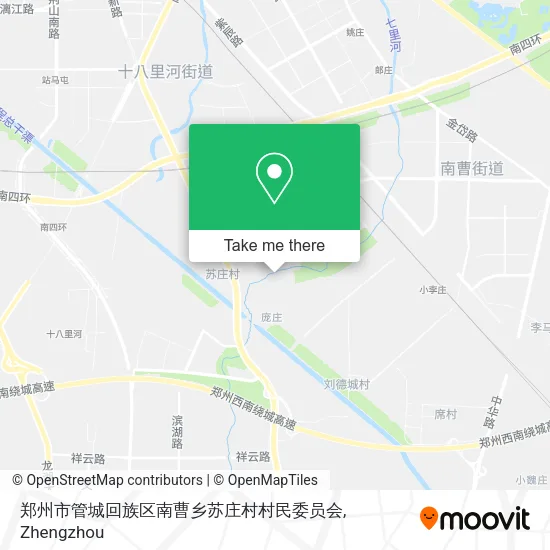 郑州市管城回族区南曹乡苏庄村村民委员会 map