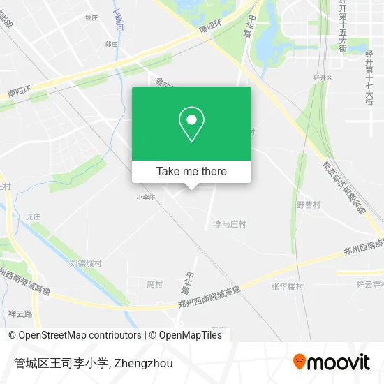 管城区王司李小学 map