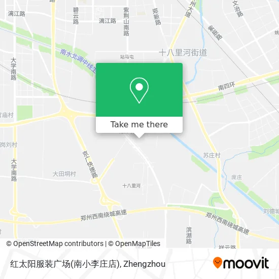 红太阳服装广场(南小李庄店) map