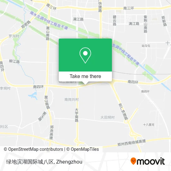 绿地滨湖国际城八区 map