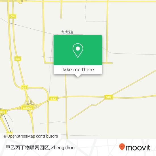 甲乙丙丁物联网园区 map