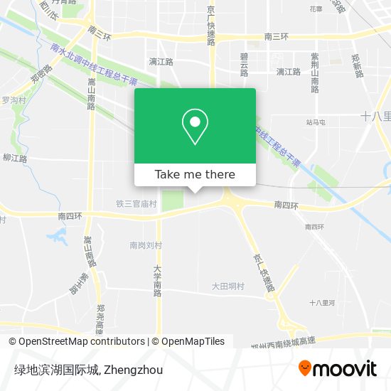 绿地滨湖国际城 map