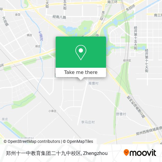 郑州十一中教育集团二十九中校区 map