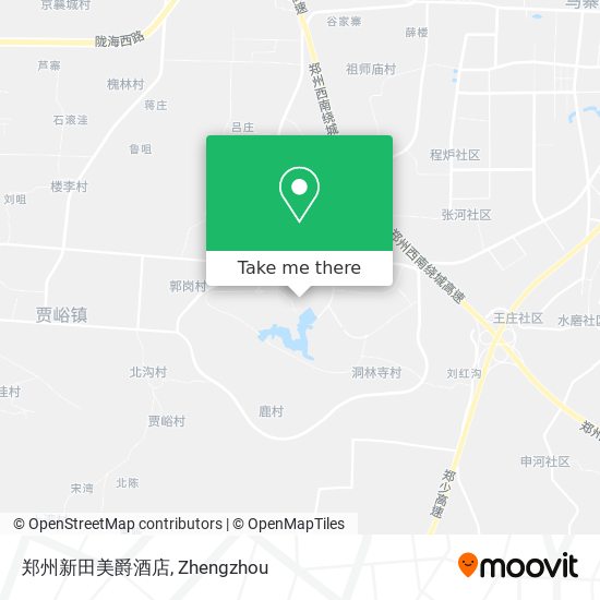 郑州新田美爵酒店 map