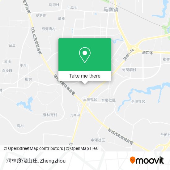 洞林度假山庄 map