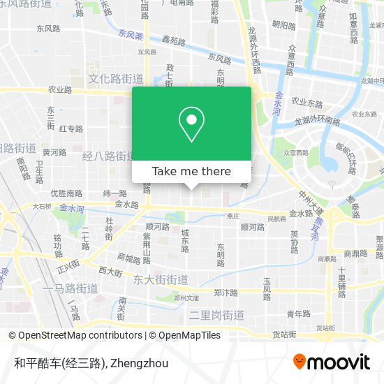 和平酷车(经三路) map