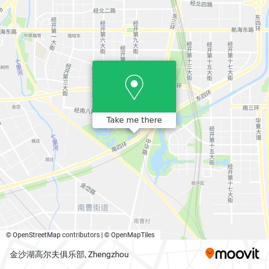 金沙湖高尔夫俱乐部 map