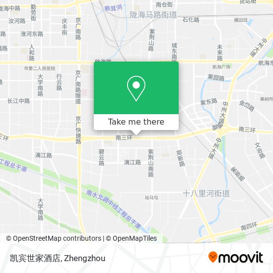 凯宾世家酒店 map