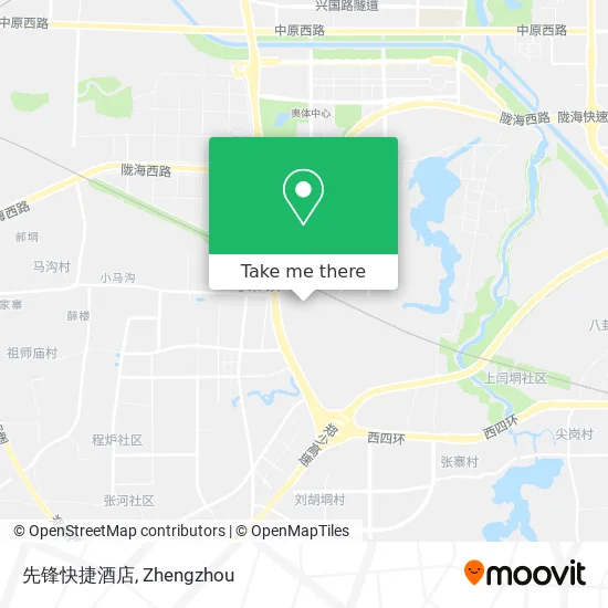 先锋快捷酒店 map