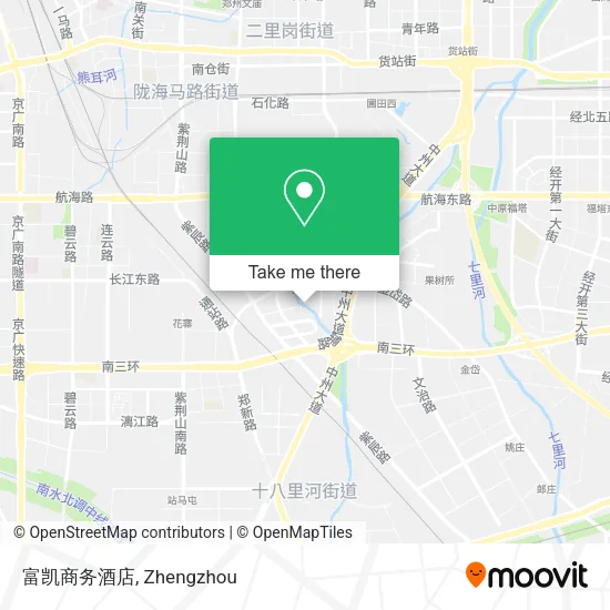 富凯商务酒店 map