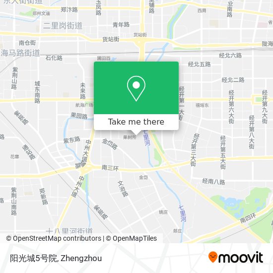 阳光城5号院 map